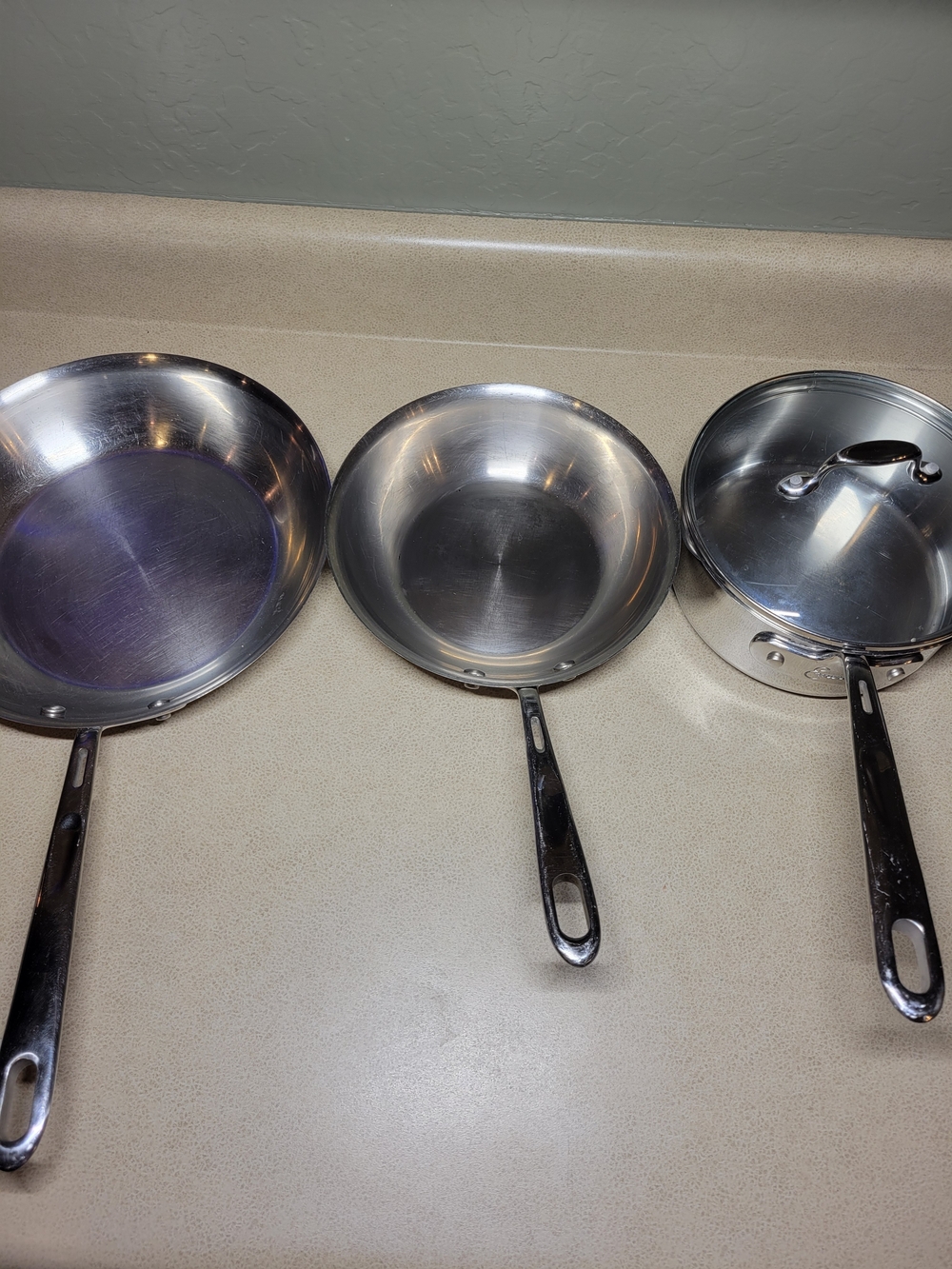 Emeril by All-Clad Stainless Steel Cookware Set (3 Pieces)